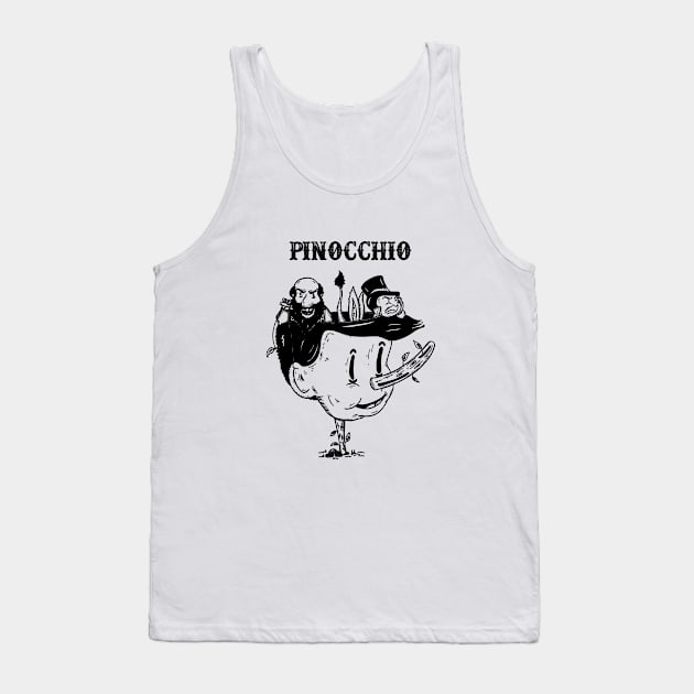 pinocchio Tank Top by ecciu